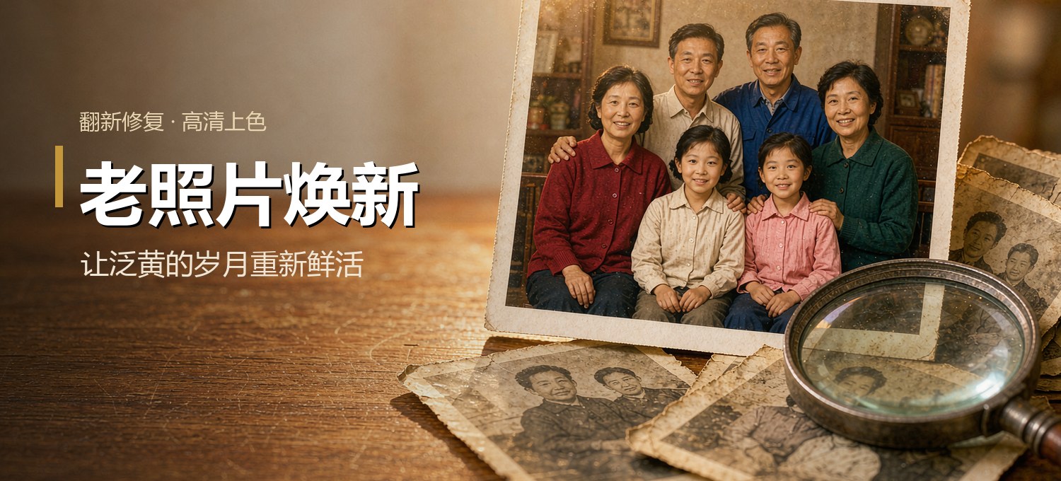 老照片焕新